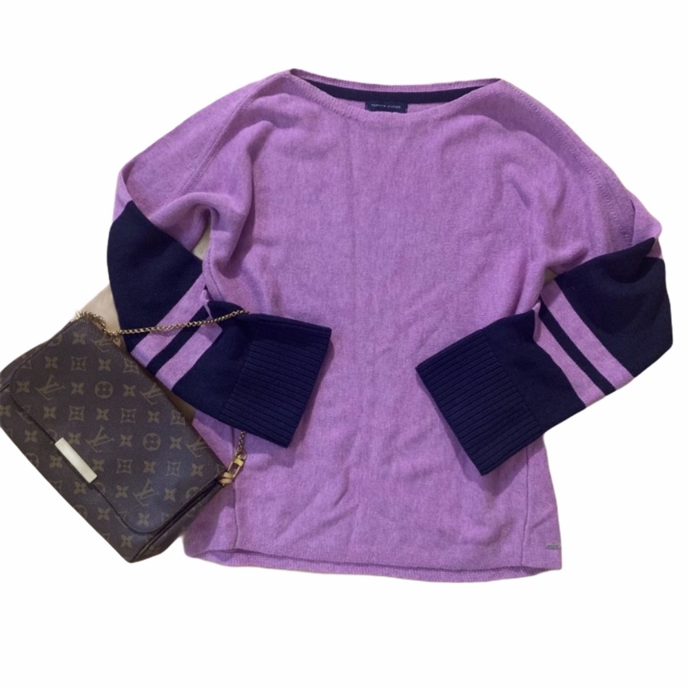 ✨TOMMY HILFIGER ✨BELL 🔔 SLEEVE KNIT 🧶 - Picture 2 of 11